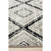 Dellinger 246 Black Beige Grey Modern Diamond Patterned Abstract Rug - Rugs Of Beauty - 5
