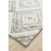 Dellinger 246 Grey Beige Modern Diamond Patterned Abstract Rug - Rugs Of Beauty - 3