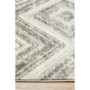 Dellinger 246 Grey Beige Modern Diamond Patterned Abstract Rug - Rugs Of Beauty - 5