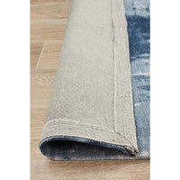 Asgard 175 Denim Blue Modern Abstract Rug - Rugs Of Beauty - 7