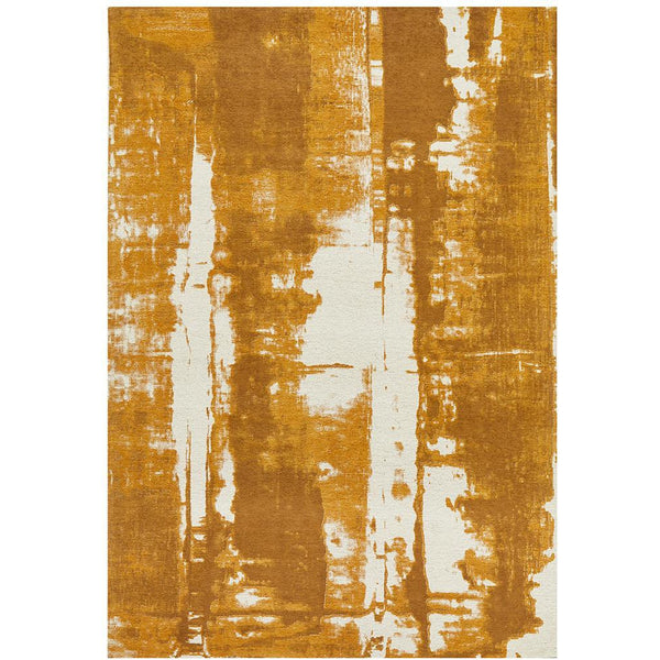 Asgard 175 Mustard Modern Abstract Rug - Rugs Of Beauty - 1
