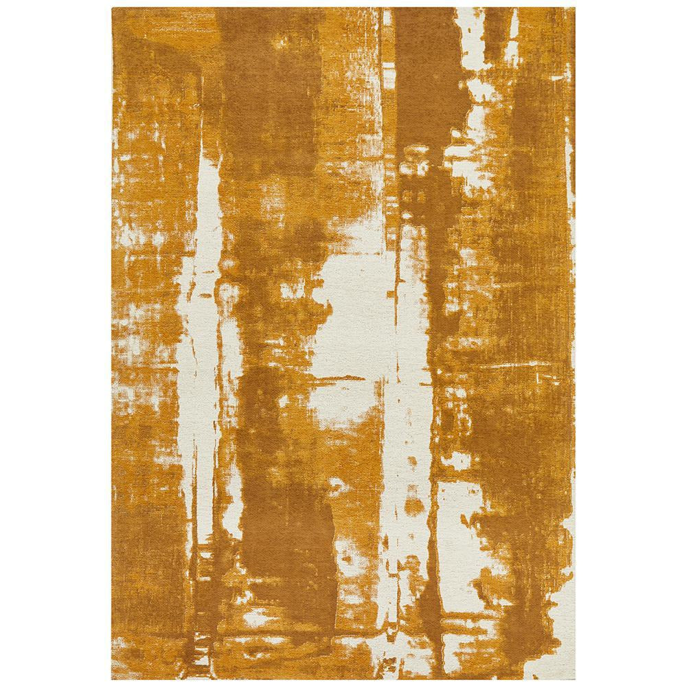 Asgard 175 Mustard Modern Abstract Rug - Rugs Of Beauty - 1