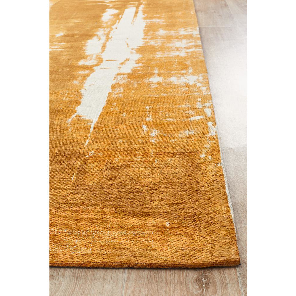 Asgard 175 Mustard Modern Abstract Rug - Rugs Of Beauty - 4