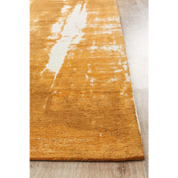 Asgard 175 Mustard Modern Abstract Rug - Rugs Of Beauty - 4