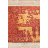 Asgard 175 Paprika Modern Abstract Runner Rug - Rugs Of Beauty - 5