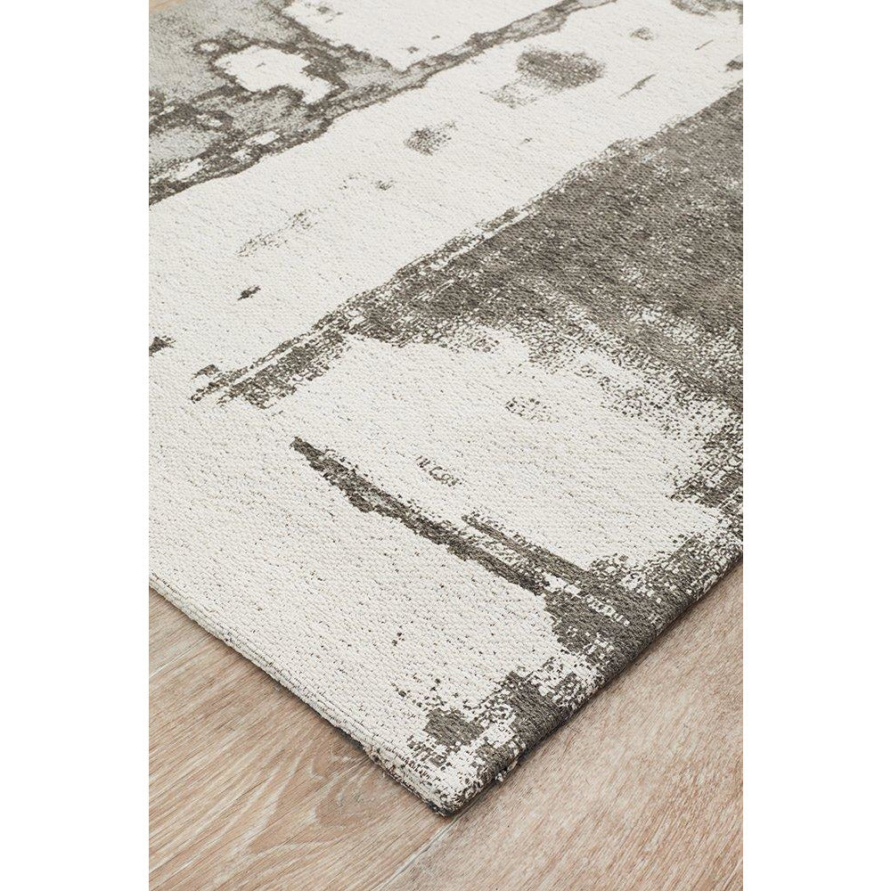Asgard 175 Silver Grey Modern Abstract Runner Rug - Rugs Of Beauty - 3