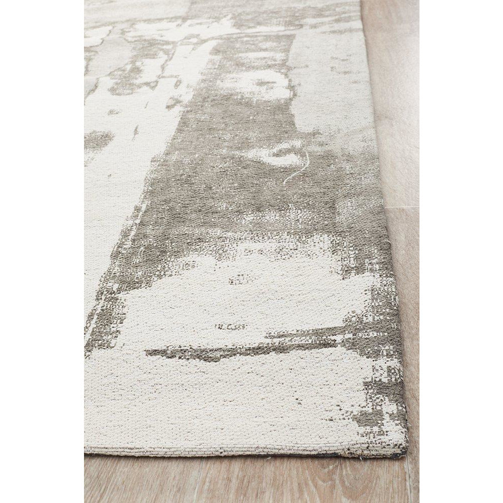 Asgard 175 Silver Grey Modern Abstract Runner Rug - Rugs Of Beauty - 4
