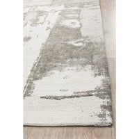 Asgard 175 Silver Grey Modern Abstract Runner Rug - Rugs Of Beauty - 4