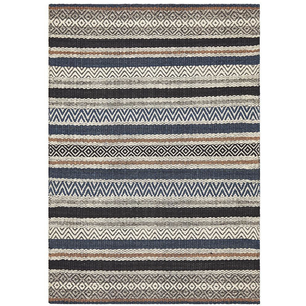 Quivira 472 Multi Coloured Patterned Modern Rug - Rugs Of Beauty - 1