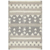 Quivira 473 Cream Grey Beige Patterned Modern Rug - Rugs Of Beauty - 1