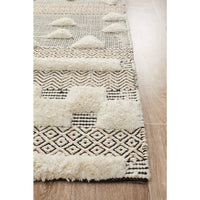 Quivira 473 Cream Grey Beige Patterned Modern Rug - Rugs Of Beauty - 4