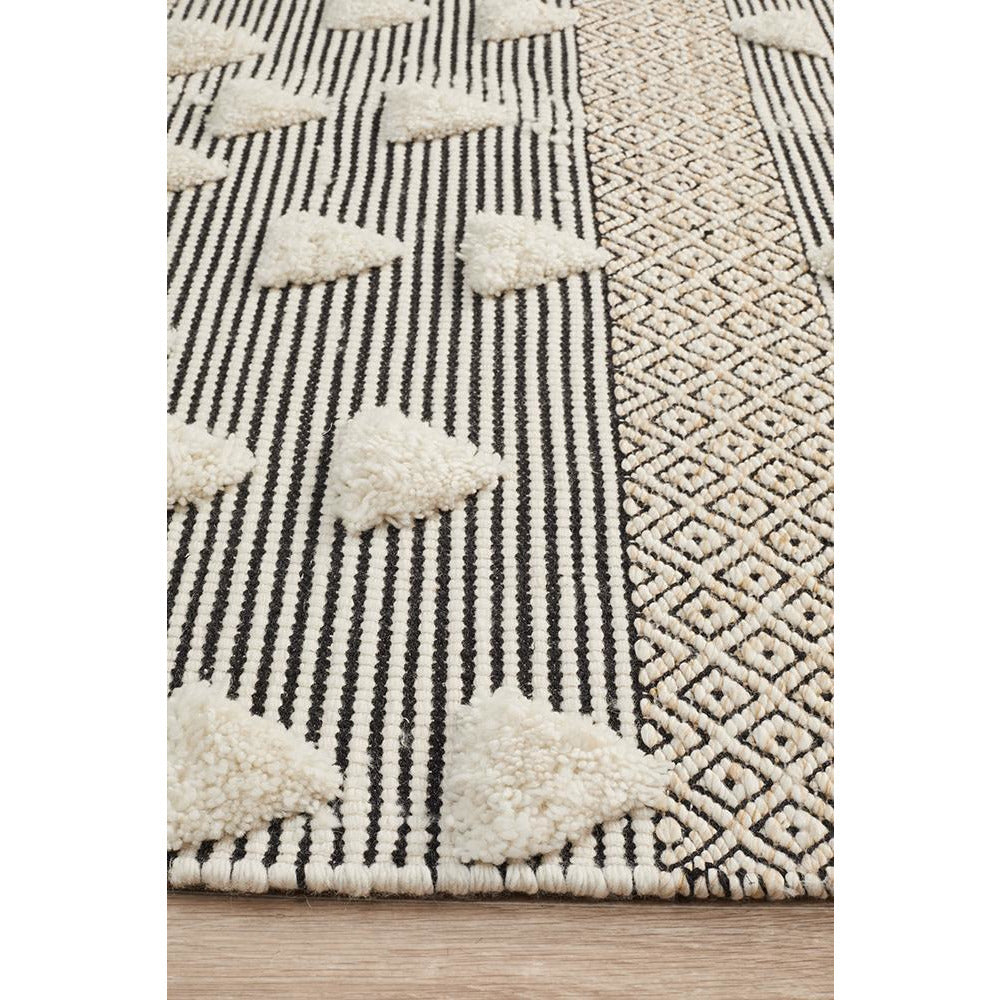 Quivira 473 Cream Grey Beige Patterned Modern Rug - Rugs Of Beauty - 5