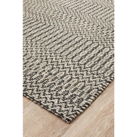 Quivira 475 Grey Abstract Patterned Modern Rug - Rugs Of Beauty - 3