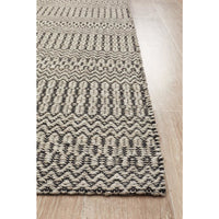 Quivira 475 Grey Abstract Patterned Modern Rug - Rugs Of Beauty - 4
