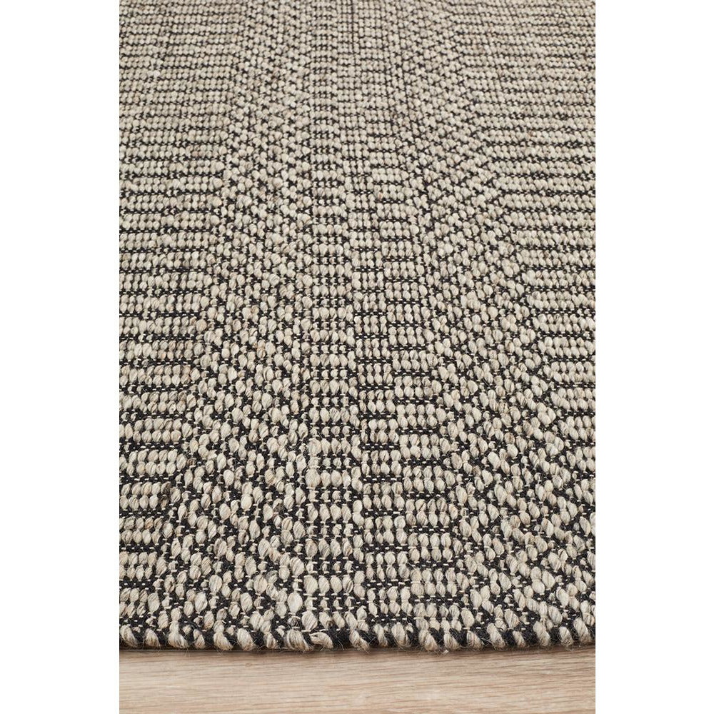 Quivira 475 Grey Abstract Patterned Modern Rug - Rugs Of Beauty - 5