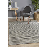 Quivira 475 Grey Abstract Patterned Modern Rug - Rugs Of Beauty - 2