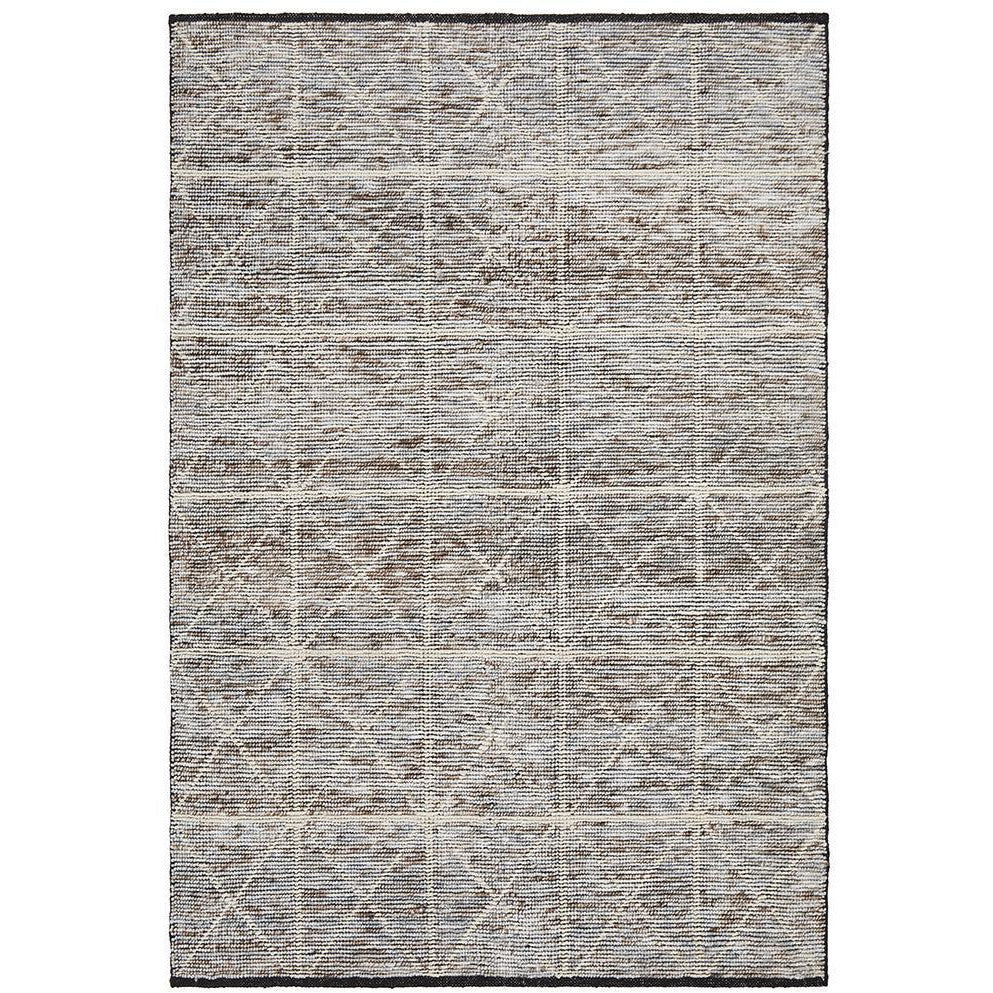 Quivira 477 Beige Cross Multi Coloured Patterned Modern Rug - Rugs Of Beauty - 1