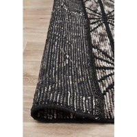 Quivira 477 Charcoal Grey Web Multi Coloured Patterned Modern Rug - Rugs Of Beauty - 7