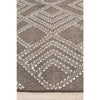 Quivira 479 Grey Beige Abstract Patterned Modern Rug - Rugs Of Beauty - 5