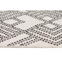 Quivira 479 Beige Black Abstract Patterned Modern Rug - Rugs Of Beauty - 5