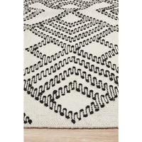 Quivira 479 Beige Black Abstract Patterned Modern Rug - Rugs Of Beauty - 6
