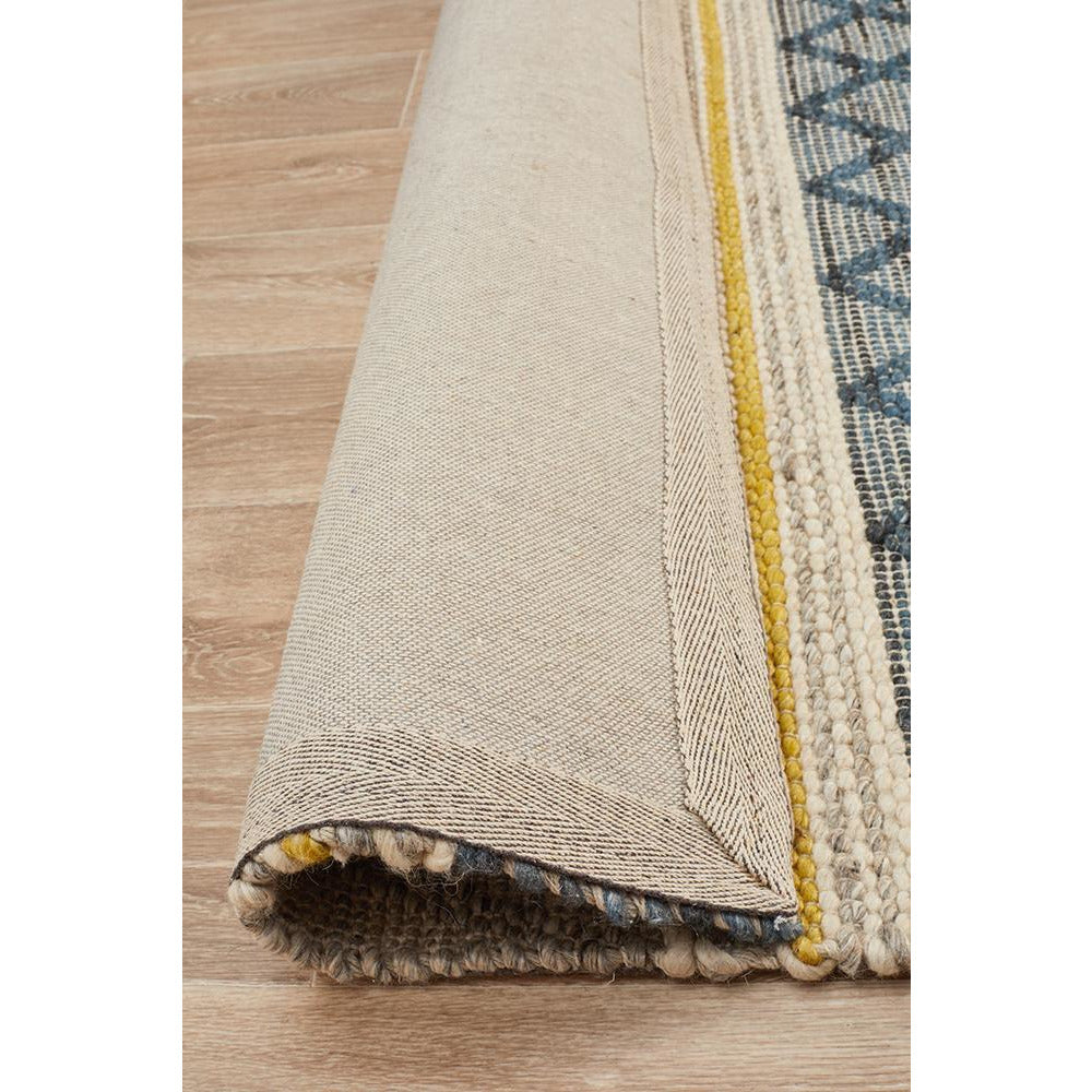 Quivira 480 Multi Coloured Abstract Patterned Modern Rug - Rugs Of Beauty - 9