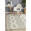 Quivira 481 Beige Grey Abstract Patterned Modern Rug - Rugs Of Beauty - 2