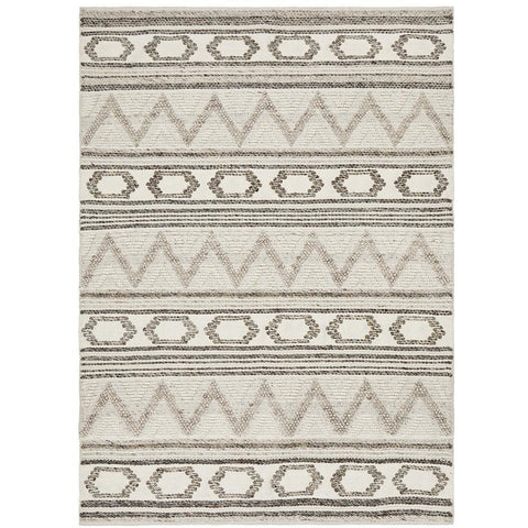 Quivira 483 Natural Earth Abstract Patterned Modern Rug - Rugs Of Beauty - 1