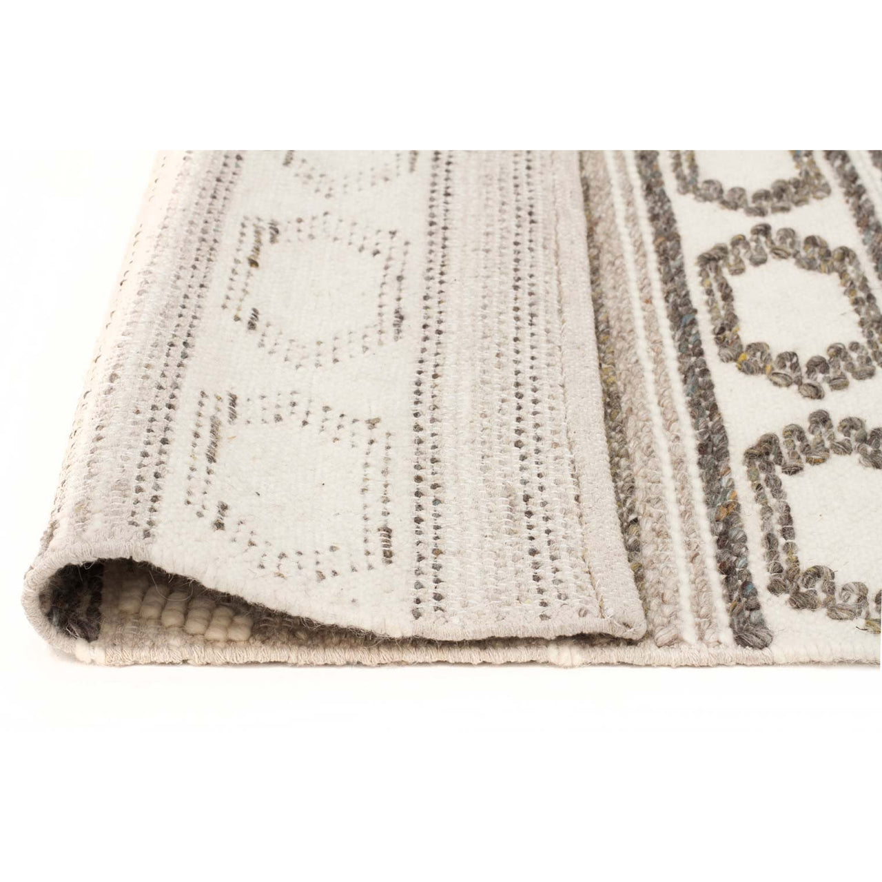 Quivira 483 Natural Earth Abstract Patterned Modern Rug - Rugs Of Beauty - 7