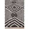 Quivira 484 Charcoal Grey Beige Diamond Patterned Modern Rug - Rugs Of Beauty - 5