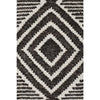 Quivira 484 Charcoal Grey Beige Diamond Patterned Modern Rug - Rugs Of Beauty - 6
