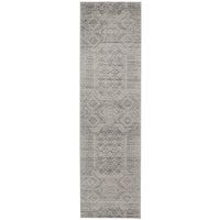 Manisa 751 Silver Grey Patterned Transitional Designer Runner Rug - Rugs Of Beauty - 1