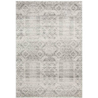 Manisa 751 Silver Grey Patterned Transitional Designer Rug - Rugs Of Beauty - 1