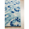 Manisa 753 Navy Blue Watercolour Abstract Patterned Modern Designer Runner Rug - Rugs Of Beauty - 7