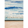 Manisa 753 Navy Blue Watercolour Abstract Patterned Modern Designer Runner Rug - Rugs Of Beauty - 8