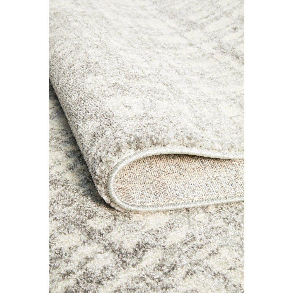 Manisa 754 Silver Grey Abstract Patterned Modern Designer Rug - Rugs Of Beauty - 11