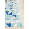 Manisa 757 Blue White Crystal Patterned Modern Designer Rug - Rugs Of Beauty - 7