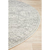 Manisa 758 Silver Grey Patterned Transitional Designer Round Rug - Rugs Of Beauty - 7
