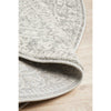 Manisa 758 Silver Grey Patterned Transitional Designer Round Rug - Rugs Of Beauty - 9