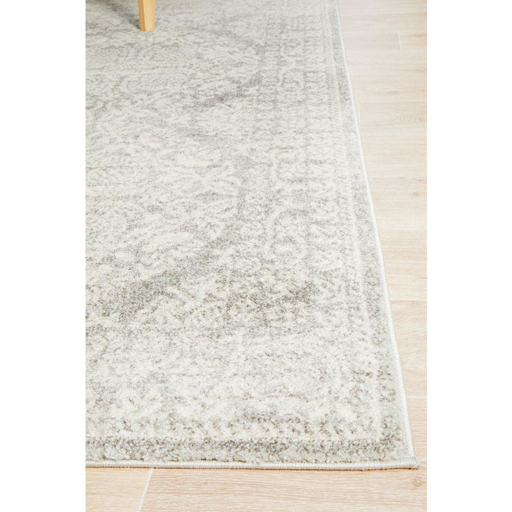 Manisa 758 Silver Grey Patterned Transitional Designer Rug - Rugs Of Beauty - 7