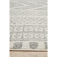 Manisa 759 Grey Patterned Beige Transitional Designer Round Rug - Rugs Of Beauty - 6