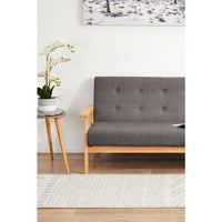 Manisa 759 Grey Patterned Beige Transitional Designer Runner Rug - Rugs Of Beauty - 4