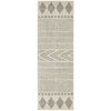 Manisa 759 Grey Patterned Beige Transitional Designer Runner Rug - Rugs Of Beauty - 1