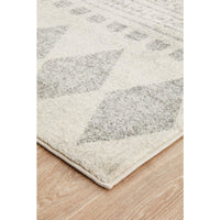 Manisa 759 Grey Patterned Beige Transitional Designer Runner Rug - Rugs Of Beauty - 6