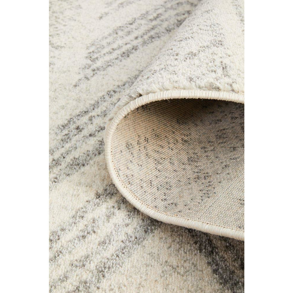 Manisa 759 Grey Patterned Beige Transitional Designer Runner Rug - Rugs Of Beauty - 9