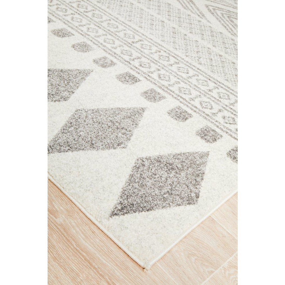 Manisa 759 Grey Patterned Beige Transitional Designer Rug - Rugs Of Beauty - 6