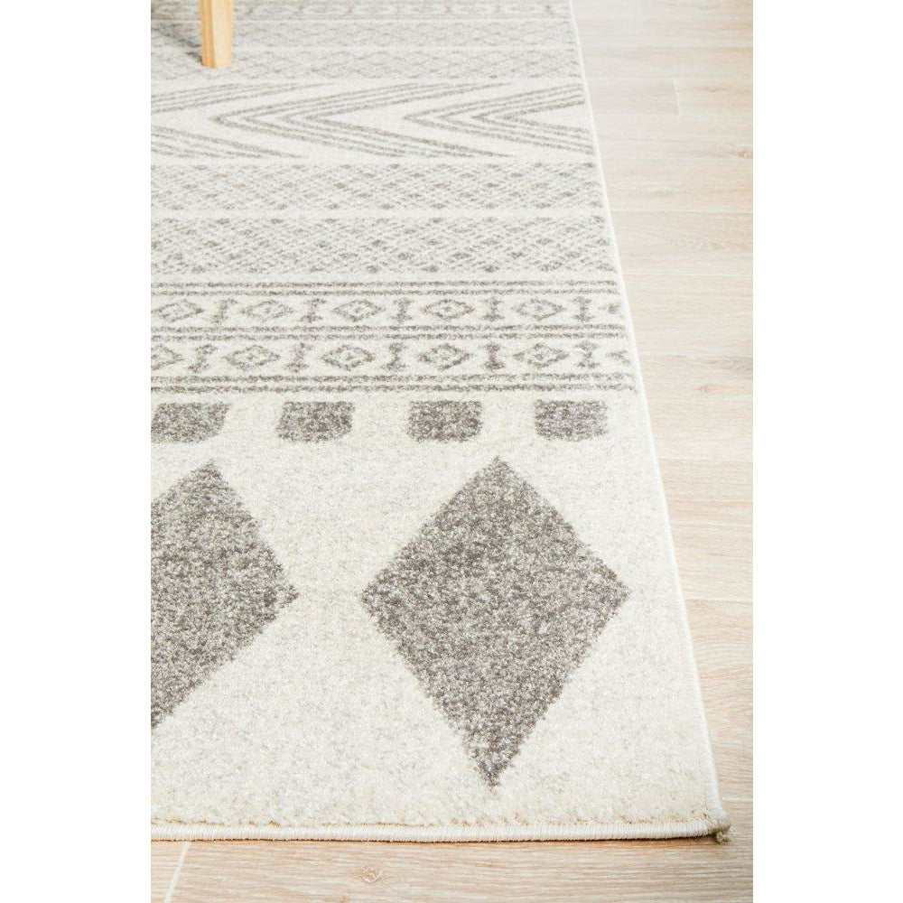 Manisa 759 Grey Patterned Beige Transitional Designer Rug - Rugs Of Beauty - 7