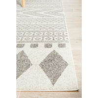 Manisa 759 Grey Patterned Beige Transitional Designer Rug - Rugs Of Beauty - 7