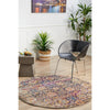 Manisa 760 Multi Patterned Transitional Designer Round Rug - Rugs Of Beauty - 3