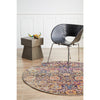 Manisa 760 Multi Patterned Transitional Designer Round Rug - Rugs Of Beauty - 2